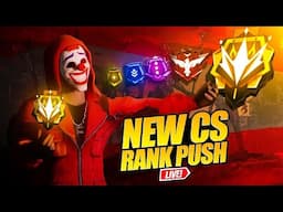 CS RANK PUSHING NEW SEASON 🤔 ROAD TO REGION TOP 1 || TELUGU FACECAM LIVE 🛑