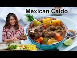 Instant Pot Caldo de Res- Easy and Delicious Mexican Soup!