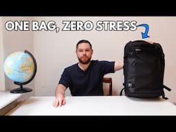 How I Travel Full-Time With One 40L Carry On (Tomtoc T66 Review)