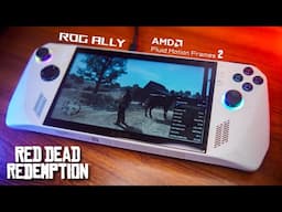 Red Dead Redemption PC on Asus ROG ALLY + AFMF 2 🔥Z1 Extreme