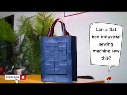 Synthetic leather Structured Maxi-tote Bag Tutorial