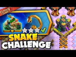 Easily 3 Star Snake It Back Challenge (Clash of Clans)