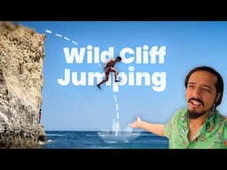 Did Wild Cliff Jumping in Portugal!