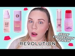 *NEW* REVOLUTION JELLY COLLECTION REVIEW 🍧 | makeupwithalixkate