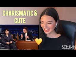 REACTION TO JIMIN ON JIMMY FALLON "BTS's Jimin Talks About His Solo Album Face"