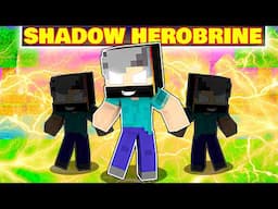 Transforming Into SHADOW HEROBRINE  In Minecraft! (Hindi)