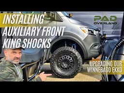 Ultimate Suspension Upgrade: Auxiliary King Shocks Install on Winnebago Sprekko EKKO  PAD Overland