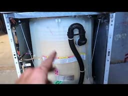 GE Stackable Washer Dryer Combo Front Panel Removal (EASY!)