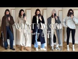 What I Wore In A Week | January Outfits