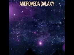 Andromeda Galaxy: Moving towards us at About 100 to 140 KMs per Second #space