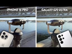 Galaxy S25 Ultra vs iPhone 16 Pro / Max: Camera Test Comparison!