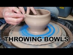 How to Throw a Bowl on the Pottery Wheel - Pottery Wheel Throwing