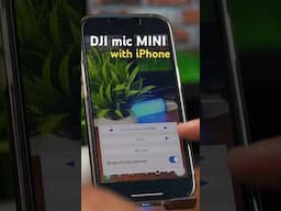 Dji mic mini iPhone connection know how to do this @DJI #djimini #smartphone connection