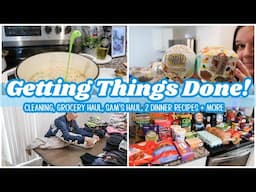 Get It All Done | Cleaning, Grocery Hauls, Easy Dinners ❤