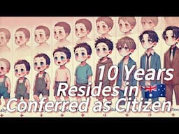 10 years reside in Australia could conferred into AU Citizen?????