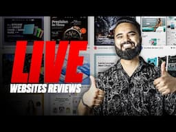 Live Reviewing Websites and AMAZING Effects| Shery is LIVE