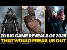 20 BIG GAME ANNOUNCEMENTS of 2025 That Would Freak Us Out