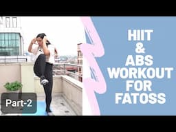 HIIT And Abs Workout For Fatloss Part -2| Home Workout| Nepali Female Fitness | Krisha Shrestha