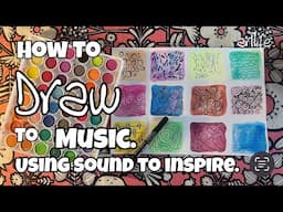 ART VIDEO: How to use MUSIC to inspire your drawing with Kerri Bevis #art #music #artteacher