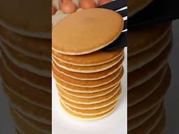 Easy Perfect Pancake Recipe #shorts