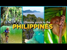 PHILIPPINES: most COMPLETE Travel Guide to EL NIDO, BOHOL & PALAWAN Underground River in 4K