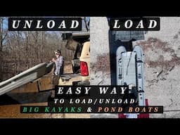 These 3 HACKS make SOLO Loading and Unloading ANY HEAVY BOAT super easy!