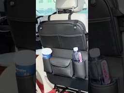 Multi-Functional Car Seat Back Storage Bag: Ultimate Organizer + Table Board #car #products #shorts