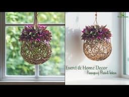 Home Decor & Event Plants iDEAS: Refresh Your Home with Hanging Nest Plants Year-Round//GREEN PLANTS