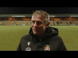 INTERVIEW | Phil Parkinson after Port Vale