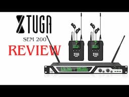 Full Review About XTUGA SEM200 Stereo Two Channel in Ear Monitor System