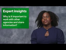 Why is it important to work with other agencies and share information? | NSPCC Learning