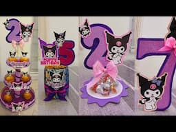 Kuromi Themed Birthday Party Ideas | DIY