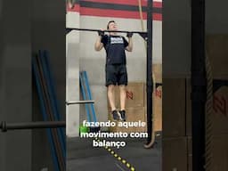 BARRA FIXA É BÁSICO NO CROSSFIT #academia #crossfit #barrafixa