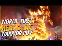 World First Molten Core Heat Level 3 | World of Warcraft Season of Discovery | Fury Warrior PoV