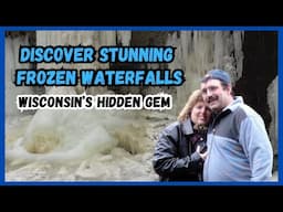 Discover STUNNING Frozen WATERFALLS at Wequiock Falls | Wisconsin's Hidden Gem!