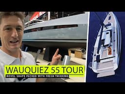 Wauquiez 55 first look - novel hull shape for a €2m centre cockpit cruiser packed with ideas