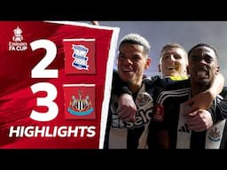 Birmingham 2 - 3 Newcastle | Fourth Round | Emirates FA Cup 2024/25