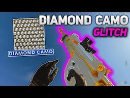 BLACK OPS COLD WAR - DIAMOND CAMO GLITCH (INSTANT CAMO UNLOCK)