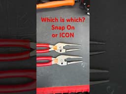 Snap On or Icon: Can you tell the difference? Here's the answer!