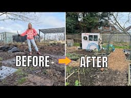 A BIG CHANGE ON THE PLOT! / ALLOTMENT GARDENING UK