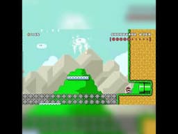 小学校3年生がつくったコース [A course created by third graders] by 3986po #shorts 🍄Super Mario Maker 2 #dbq