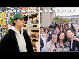 Sunday Reset + EPIC boba shop grand opening in San Diego