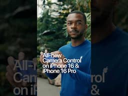 The new Camera Control on iPhone 16 & iPhone 16 Pro