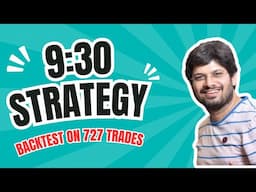 Anand Ladha & Neeraj Joshi''s  Viral Intraday Strategy ka Backtest