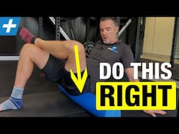 How to PROPERLY Release your Glutes on the Foam Roller