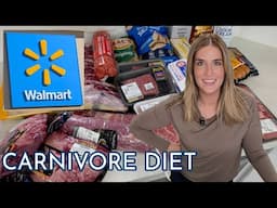 Carnivore Diet: Walmart Grocery Haul- Weekly Staples