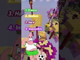 don’t say the same thing or your out | almost everyone fails this #spongebob #squidward #minecraft