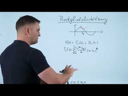 Taylorpolynom (Lagrange-) Restgliedabschätzung | Mathe by Daniel Jung