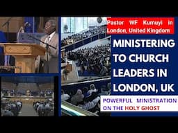 Pastor WF Kumuyi as a Guest Preacher to Church Leaders in London, UK || On the Holy Spirit