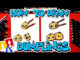 How To Draw Dumplings For The Lunar New Year